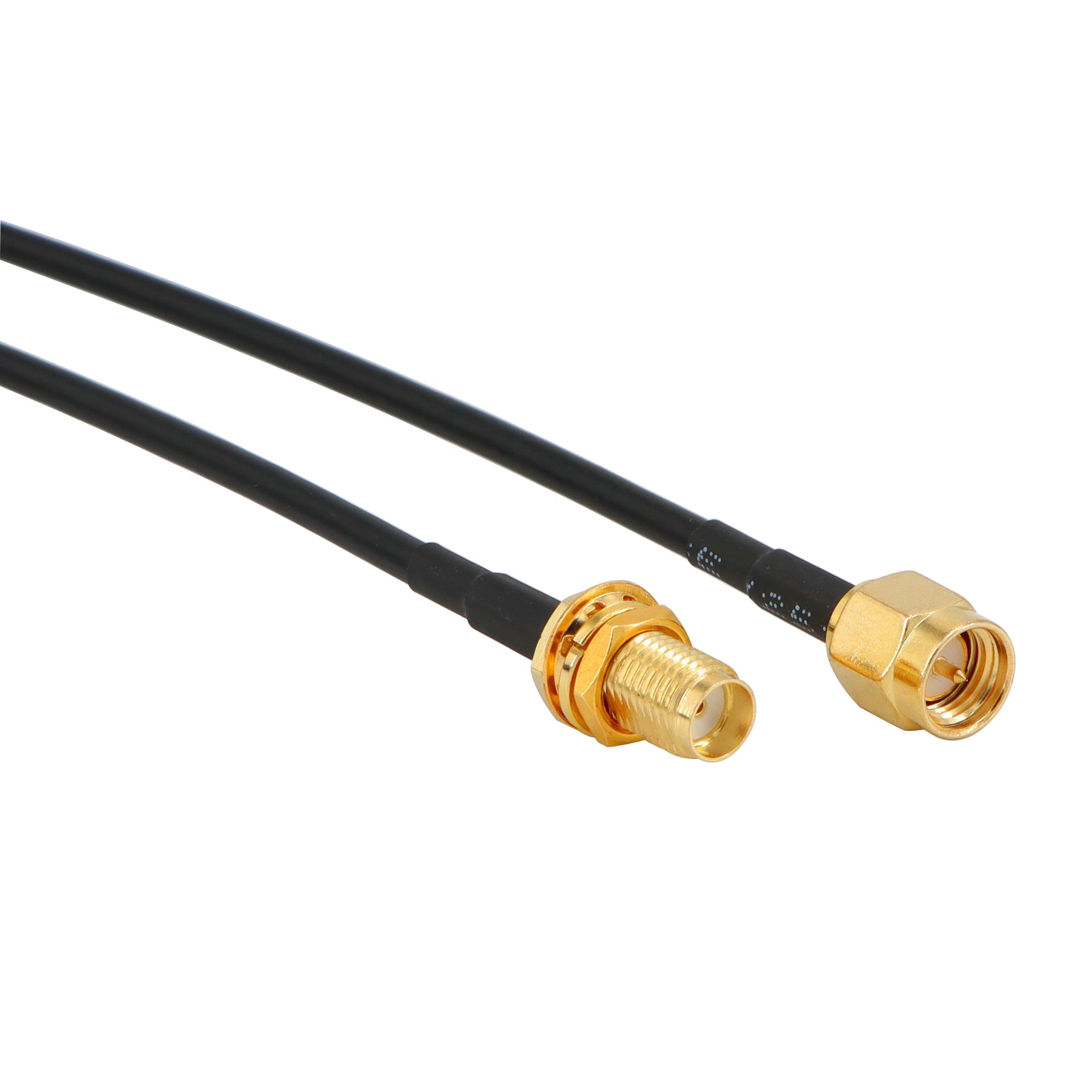 RF coaxial cable SMA Male to SMA Female Coaxial Jumper Cable RG174 Kit for SDR Equipment Antenna Ham Radio 3G 4G LTE Antenna